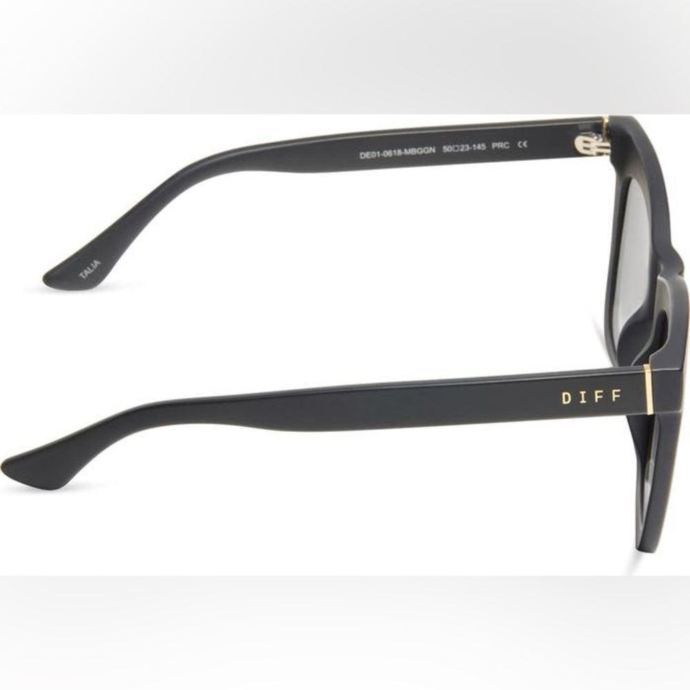 DIFF Black DIFF EYEWEAR Rhys Sunglasses - Picture 4 of 8